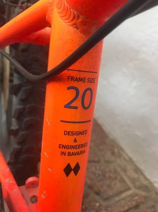 Bicicleta Infantil Cube T20 Naranja