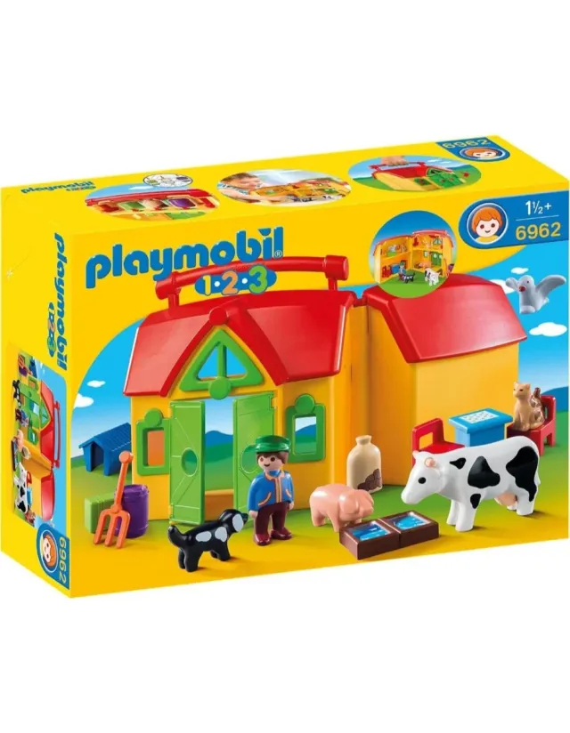 Casa Playmobil con figuras y accesorios