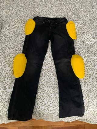 Pantalón Vaquero Moto Mujer
