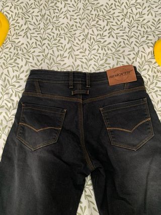 Pantalón Vaquero Moto Mujer