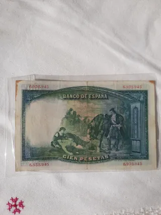 Billete 100 Pesetas Banco de España 1936