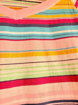 Maglia Terranova righe multicolor taglia M