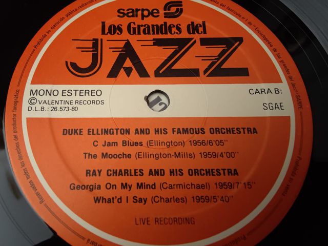 Vinilo Los Grandes del Jazz