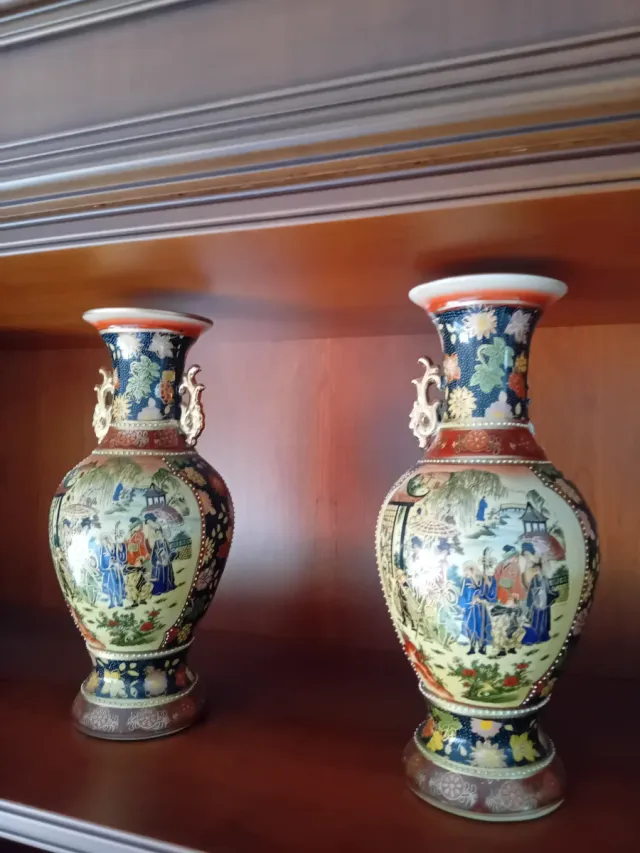 Jarrones decorativos de cerámica y porcelana