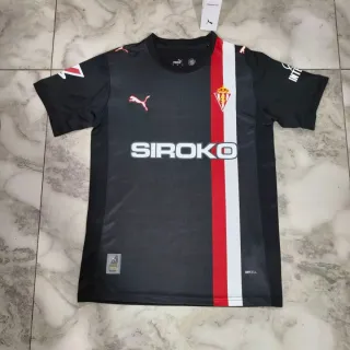 Camisetas Sporting Gijón Visitante CON ETIQUETAS