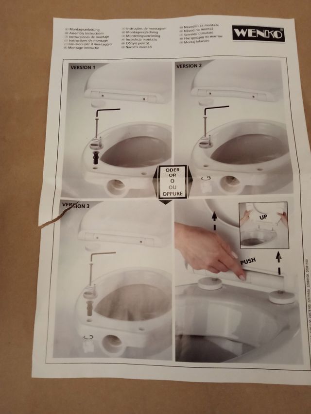 Tapa WC Termoplástico CON FRENO