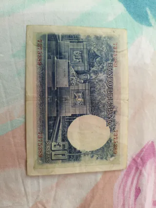 Billete 50 Pesetas Banco de España 1935
