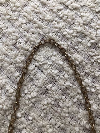 Bolso blanco efecto piel cocodrilo