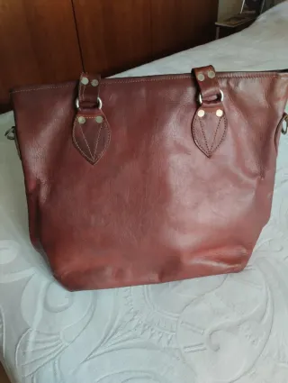 Bolso Gusti Leder Cuero Marrón