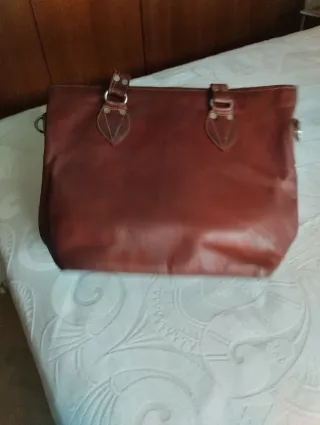 Bolso Gusti Leder Cuero Marrón