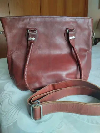 Bolso Gusti Leder Cuero Marrón