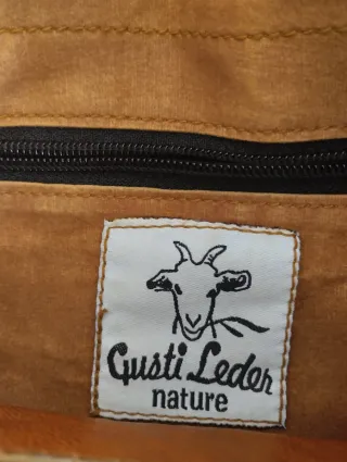 Bolso Gusti Leder Cuero Marrón