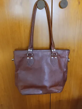 Bolso Gusti Leder Cuero Marrón