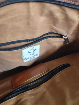 Bolso Gusti Leder Cuero Marrón