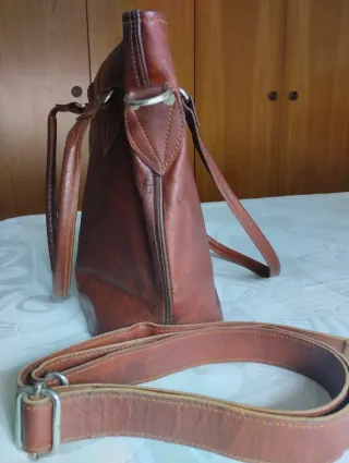 Bolso Gusti Leder Cuero Marrón