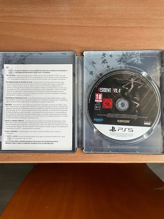 Steelbook Resident Evil 4 PS5