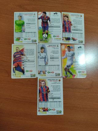 Cartas Quiz de la Liga 2015