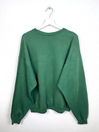 Sudadera Champion Retro Oversize Verde Y2K