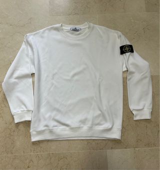 Sudadera Stone Island Blanca