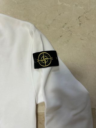 Sudadera Stone Island Blanca