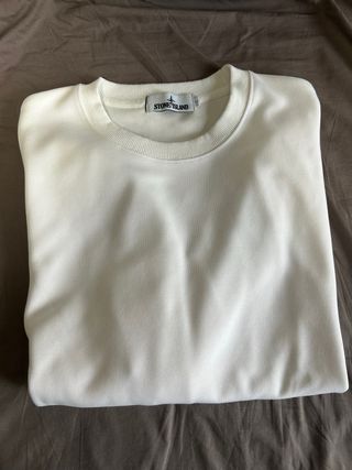 Sudadera Stone Island Blanca