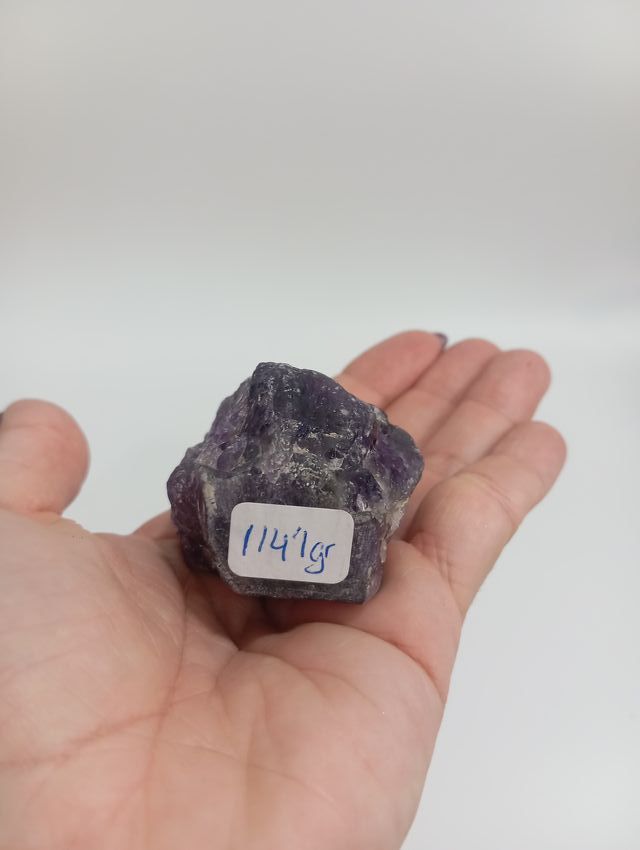 Amatista mineral bruto 114gr
