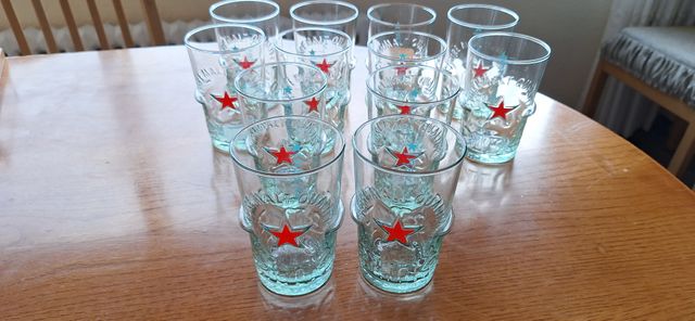 Set 12 Vasos Heineken 25cl Estrella Roja