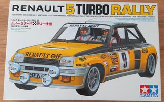 Maqueta Tamiya Renault 5 Turbo Rally 1/24