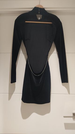 Vestido fiesta elegante negro