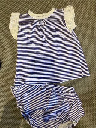 Conjunto verano bebé niña Babidu