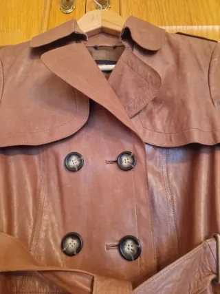Chaqueta de piel Purificación García