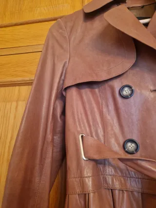 Chaqueta de piel Purificación García