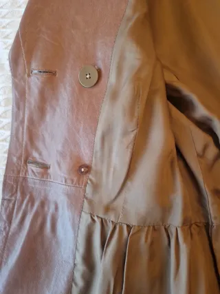 Chaqueta de piel Purificación García