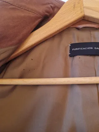 Chaqueta de piel Purificación García