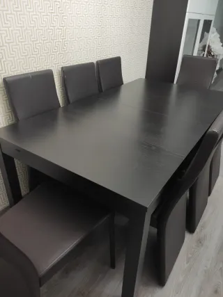 Mesa comedor y 8 sillas