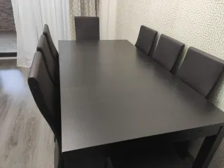Mesa comedor y 8 sillas