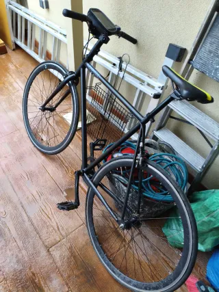 Bici Fixi Kamikaze Negra