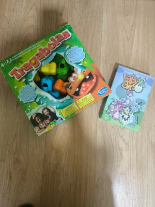 Tragabolas y Baby Dino - Juegos como nuevos