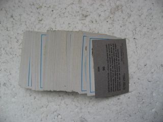 Cromos sueltos del álbum Zoo Fher año 1977