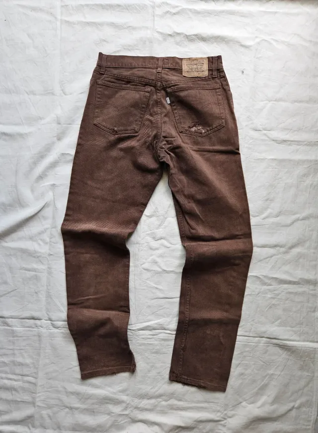 Jeans Levi's 441 Vintage Marroni Taglia L