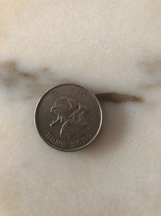 Moneda 5 Dólares Hong Kong 1993