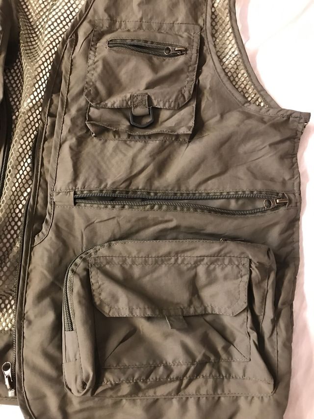 Chaleco de pesca talla XL