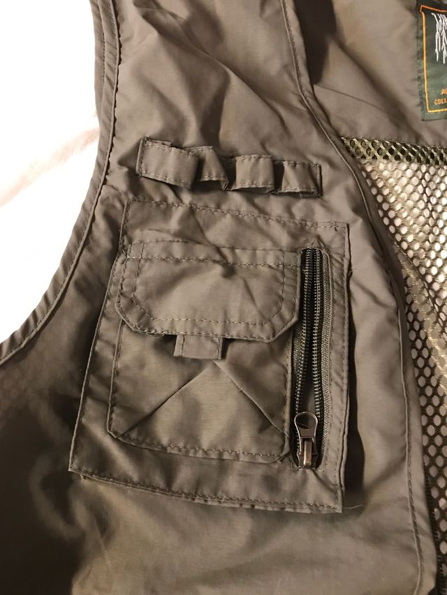 Chaleco de pesca talla XL