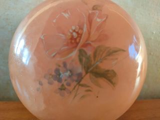 Portagioie vintage in alabastro dipinto