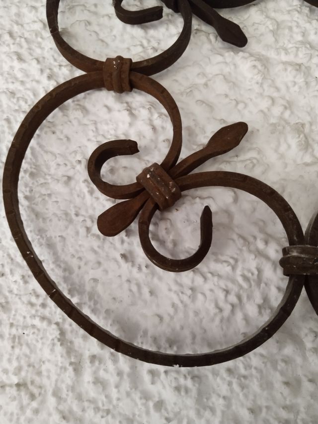 Decoración de forja artesanal