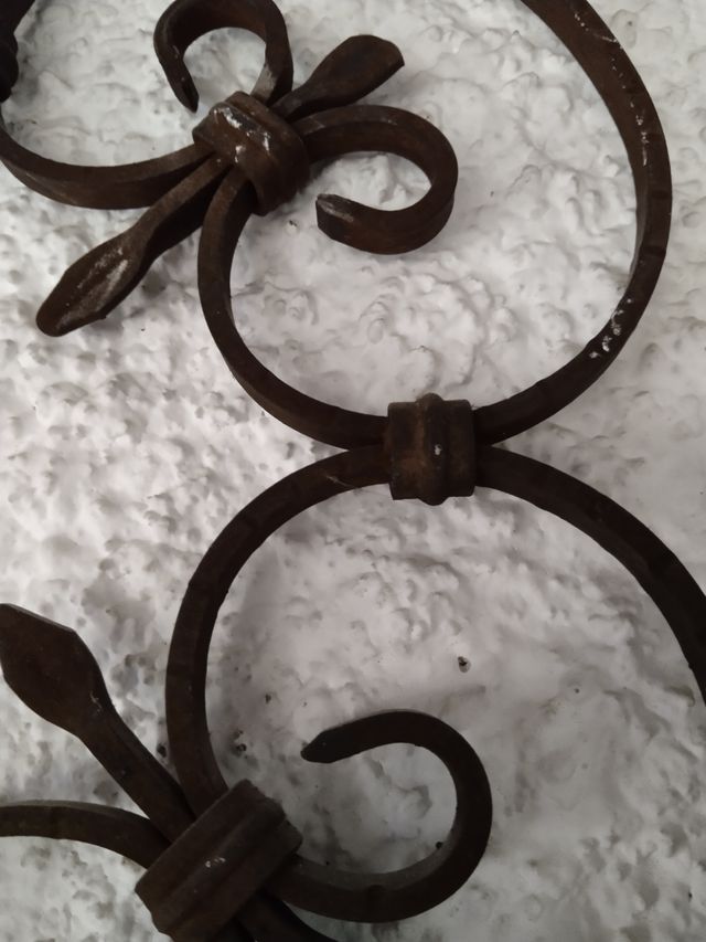 Decoración de forja artesanal