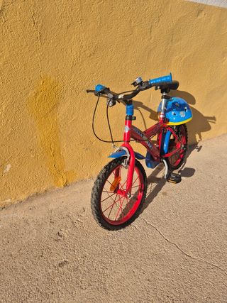 Bicicleta Patrulla Canina para niños de 3 a 6 años