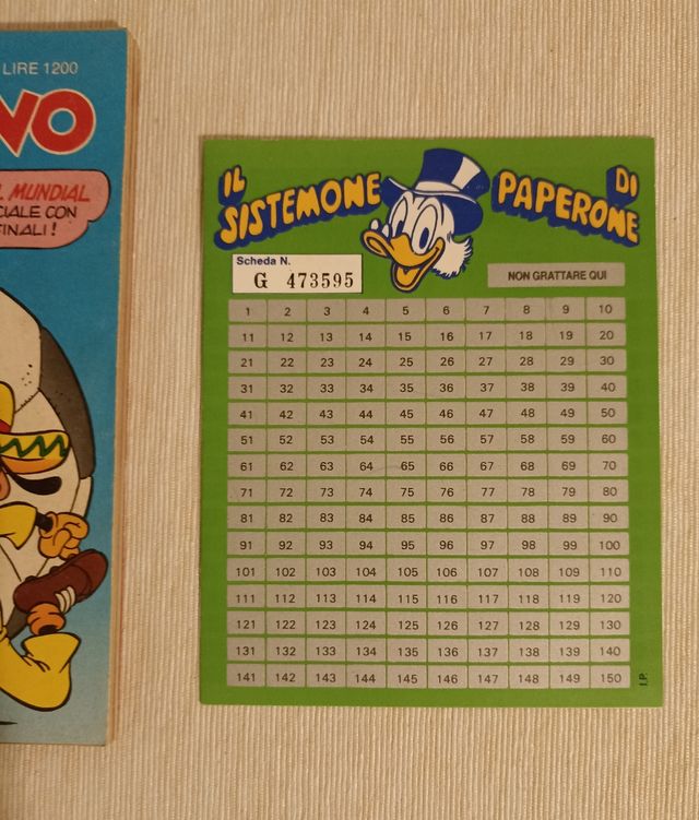 Topolino Vintage 1584+il sistemone di zio paperone