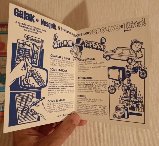 Topolino Vintage 1584+il sistemone di zio paperone