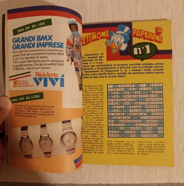 Topolino Vintage 1584+il sistemone di zio paperone